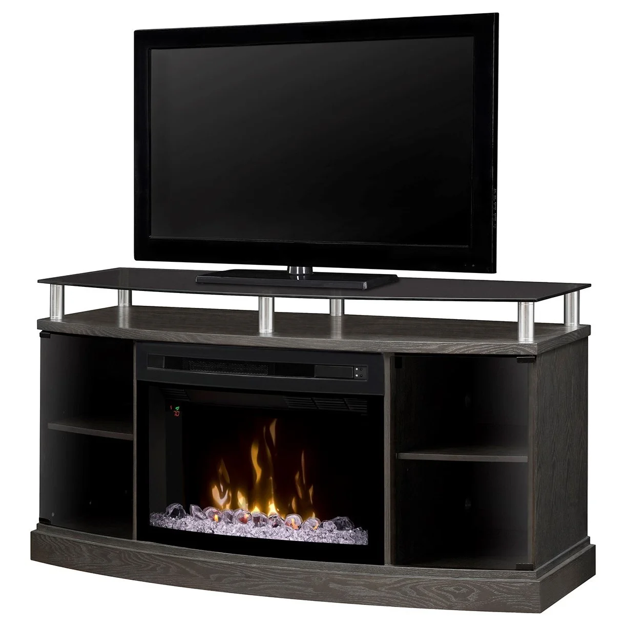 Dimplex Media Console Fireplaces DM251015SC+PF2325CG Windham Media